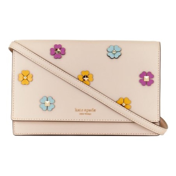 kate spade Handbags - Kate Spade Cameron Spade Flower Appliqué Convertible Crossbody
